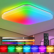 Oraymin RGB LED Deckenleuchte mit Fernbedienung