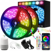 Orelpo 10 Meter LED WiFi RGB Strip mit Musik Sync und APP Steuerung