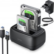 ORICO 2,5 Zoll und 3,5 Zoll USB 3.0 HDD und SSD Festplatten Dockingstation