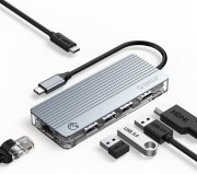 ORICO 6 in 1 USB Hub Docking Station mit 4K HDMI