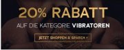 Orion: 20% Rabatt auf die Kategorie Vibratoren
