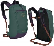 Osprey Daylite Cinch Rucksack dunkelgr&uuml;n/lila 15 Liter