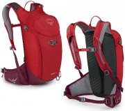 Osprey Siskin 12 Unisex Ultimate red MTB-Rucksack mit H&uuml;ftgurt
