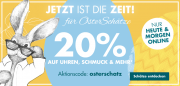 Ostersch&auml;tze im Galeria Karstadt Online-Shop mit 20% Rabatt auf verschiedene Artikel