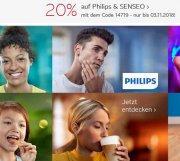 Otto &ndash; 20% auf ausgew&auml;hlte Philips Produkte