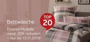 Otto &ndash; mind. 20% auf Top 20 Bettw&auml;sche