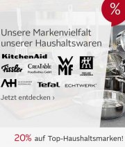 Otto - nur heute 20% auf Top Haushaltsmarken