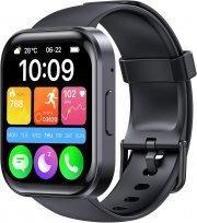 OUKITEL BT103 Smartwatch und Fitnessuhr mit Telefonfunktion f&uuml;r Android und iOS