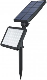 OUSFOT Garten Solarstrahler mit Erdspie&szlig;