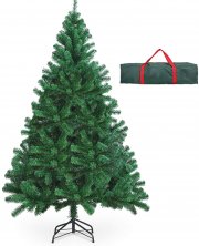OUSFOT K&uuml;nstlicher Weihnachtsbaum 182cm inkl. Metallst&auml;nder