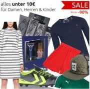 Outlet 46 Sale: &uuml;ber 1.600 Angebote unter 10&euro; heute ohne MBW &ndash; VSK frei ab 19&euro;
