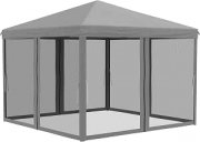 Outsunny 3x3m Faltpavillon f&uuml;r 58,95&euro; statt 117,90&euro;