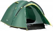 Outsunny Campingzelt f&uuml;r 3-4 Personen gr&uuml;n/gelb