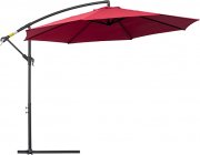 Outsunny Sonnenschirm mit Handkurbel &Oslash;3 x 2,5H m