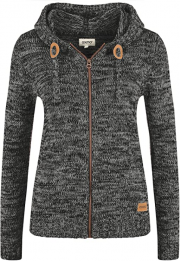 OXMO Philadelphia Damen Strickpullover mit Kapuze in 5 Farben