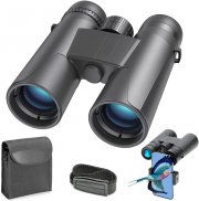OYU 10x42 HD Fernglas mit Smartphone-Adapter