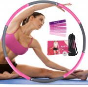 PAHTTO Hula Hoop Fitness Reifen f&uuml;r Erwachsene & Kinder