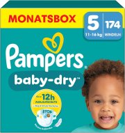 Pampers Baby Dry 174 Windeln Gr&ouml;&szlig;e 5 11kg-16kg