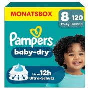 Pampers Baby-Dry Gr. 8 (120 Stk.) f&uuml;r 50,49&euro; bei Amazon