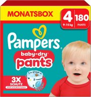 Pampers Baby-Dry Pants 180 Windeln Gr&ouml;&szlig;e 4 9kg-15kg