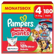 Pampers Baby-Dry Pants Paw Patrol Gr. 4 (180 Stk.) f&uuml;r 40,59&euro;