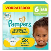 Pampers Premium Protection Gr. 6 (168 Windeln) f&uuml;r 45,95&euro; bei Amazon