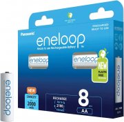 Panasonic eneloop 8er-Pack Ready-to-Use Ni-MH 2000 mAh AA/Mignon wiederaufladbare Akkus
