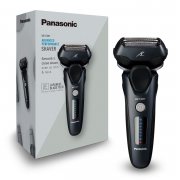 Panasonic ES-LT68-K803 Nass/Trocken-Rasierer mit 3-fach-Scherkopf inklusive Langhaarschneider