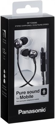 Panasonic RP-TCM360E-K In-Ear Kopfh&ouml;rer