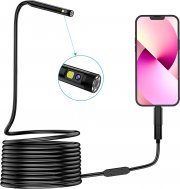 Pancellent 1080P Doppellinsen Endoskop mit 6 LED Leuchten f&uuml;r Android und iOS