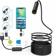 Pancellent 1944P HD 5,0 Megapixel Autofokus Endoskop Kamera mit f&uuml;r Windows, Mac und Android