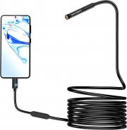 &lrm;Pancellent END-W300-ONE 1080P WiFi Endoskop mit 6 LED Leuchten f&uuml;r Android und iOS Smartphones