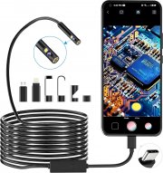 Pancellent YP105-TWO 1920P HD Dual Lens Snake Inspection Endoskop f&uuml;r Android und iOS