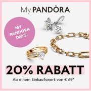 Pandora Days - 20% Rabatt* f&uuml;r (Neu-) Member ab 69&euro; Einkaufswert