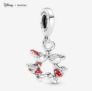Pandora x Disney Micky Maus und Minnie Maus Kuss Charm-Anh&auml;nger (790075C01)