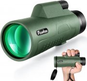 Pankoo 12x50 HD Monocular mit Smartphone Adapter