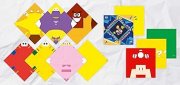 Paper Mario Origami Papier Set bei Amazon im Angebot