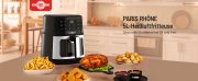 PARIS RH&Ocirc;NE 8-in-1 Hei&szlig;luftfritteuse 5L 