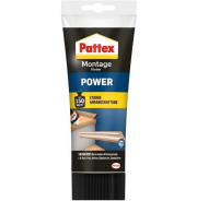 Pattex Montage Power 250 g Montagekleber mit starker Anfangshaftung f&uuml;r innen & au&szlig;en