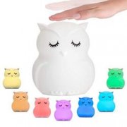 Pauleen 48033 Good Night Owl Nachtlicht Eule f&uuml;r Kinder mit Akku LED