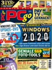 PCgo Premium Gold XXL Jahresabo (12 Ausgaben) f&uuml;r nur 44,95 Euro statt 109,80 Euro