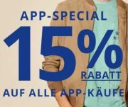 Peek & Cloppenburg- 15% auf alle App K&auml;ufe