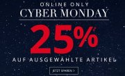 Peek & Cloppenburg Cyber Monday Sale mit 25% Extra-Rabatt auf Sale