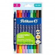 Pelikan Fasermaler Twin mit 2 Strichbreiten f&uuml;r nur 6,99&euro; bei Amazon