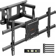 Perlegear Schwenk- und Neigbare Wandhalterung f&uuml;r 37 bis 75 Zoll Flach & Curved Fernseher