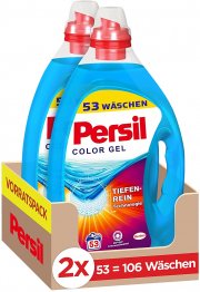 Persil Color Kraft-Gel Colorwaschmittel 106 (2x53) Waschladungen