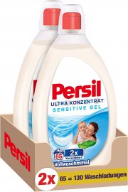 Persil Ultra Konzentrat Sensitive Gel Waschmittel 2 x 65 Waschladungen