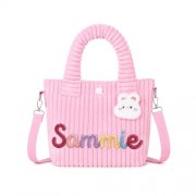 Personalisierte Kinder Umh&auml;ngetasche f&uuml;r M&auml;dchen (rosa) f&uuml;r 12,99&euro;