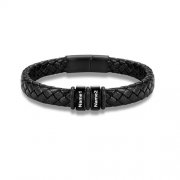 Personalisiertes Lederarmband f&uuml;r Herren mit Gravur &ndash; Geschenkidee