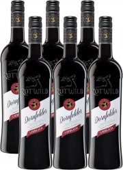 Peter Mertes Rotwild Dornfelder s&uuml;&szlig; & fruchtig 6x0,75l Rotwein